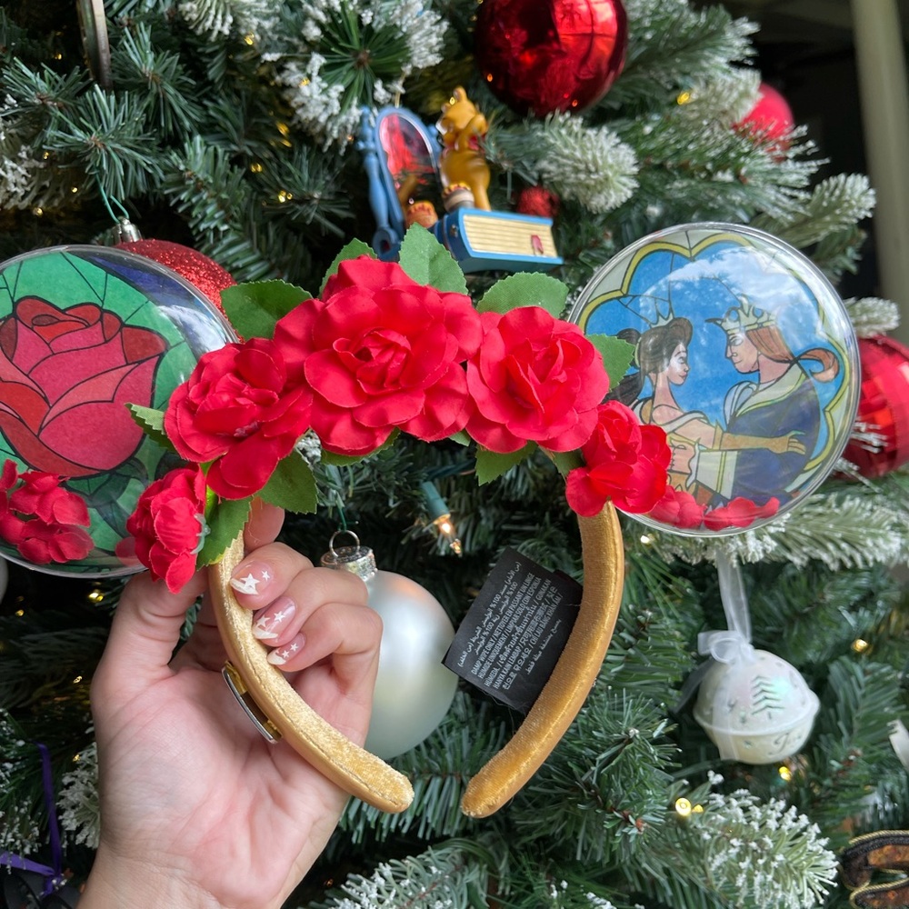 Minnie Mouse Ears Beauty and the Beast